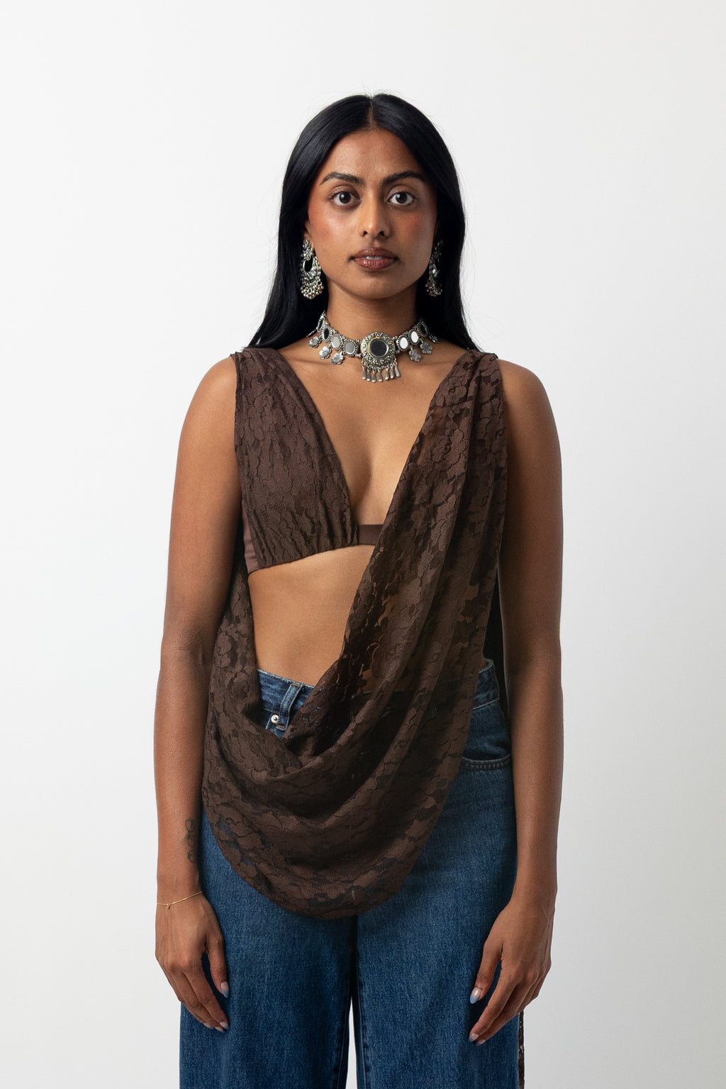 Kiara Saree Top