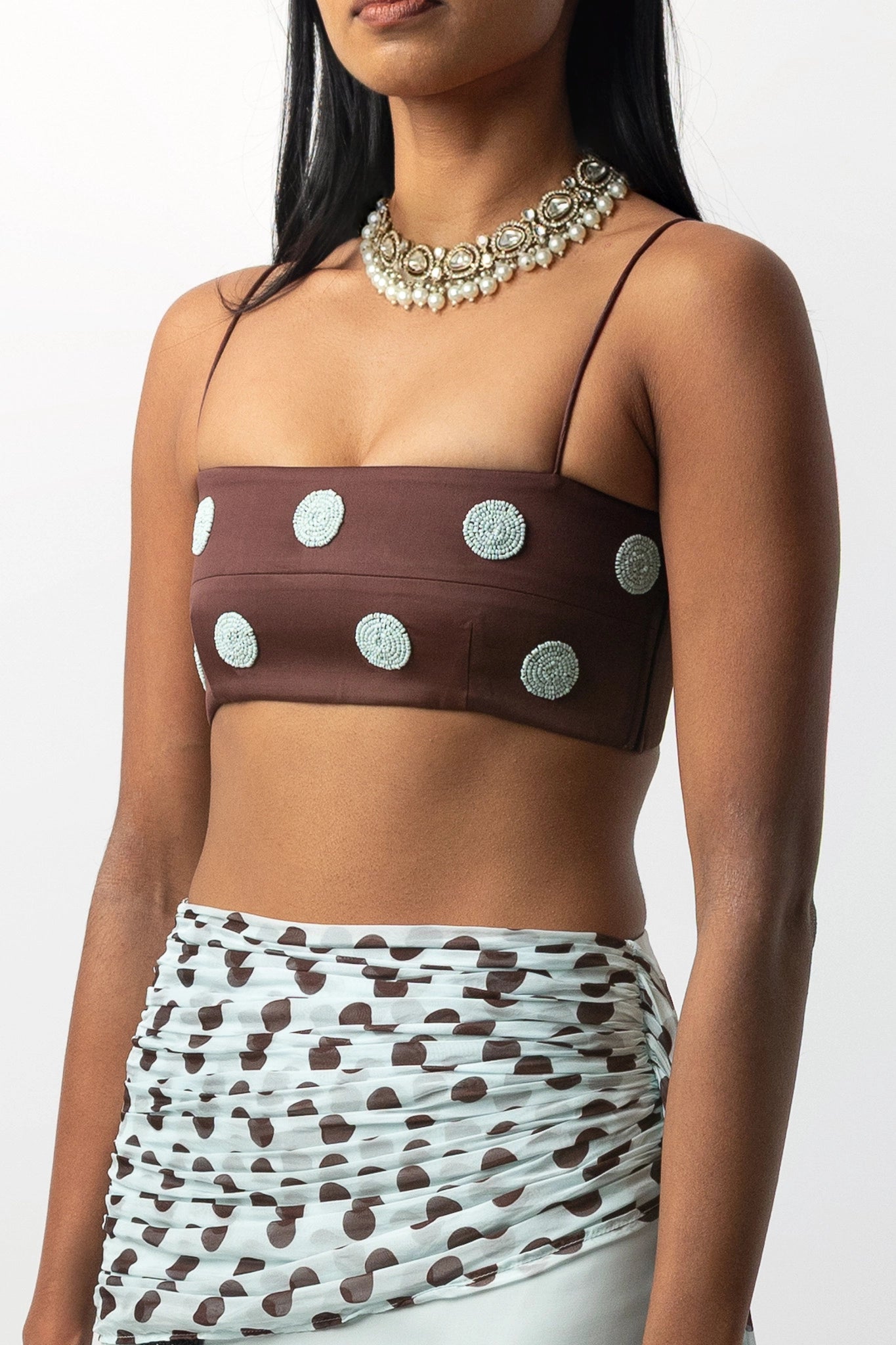 Spot Bralette Sky