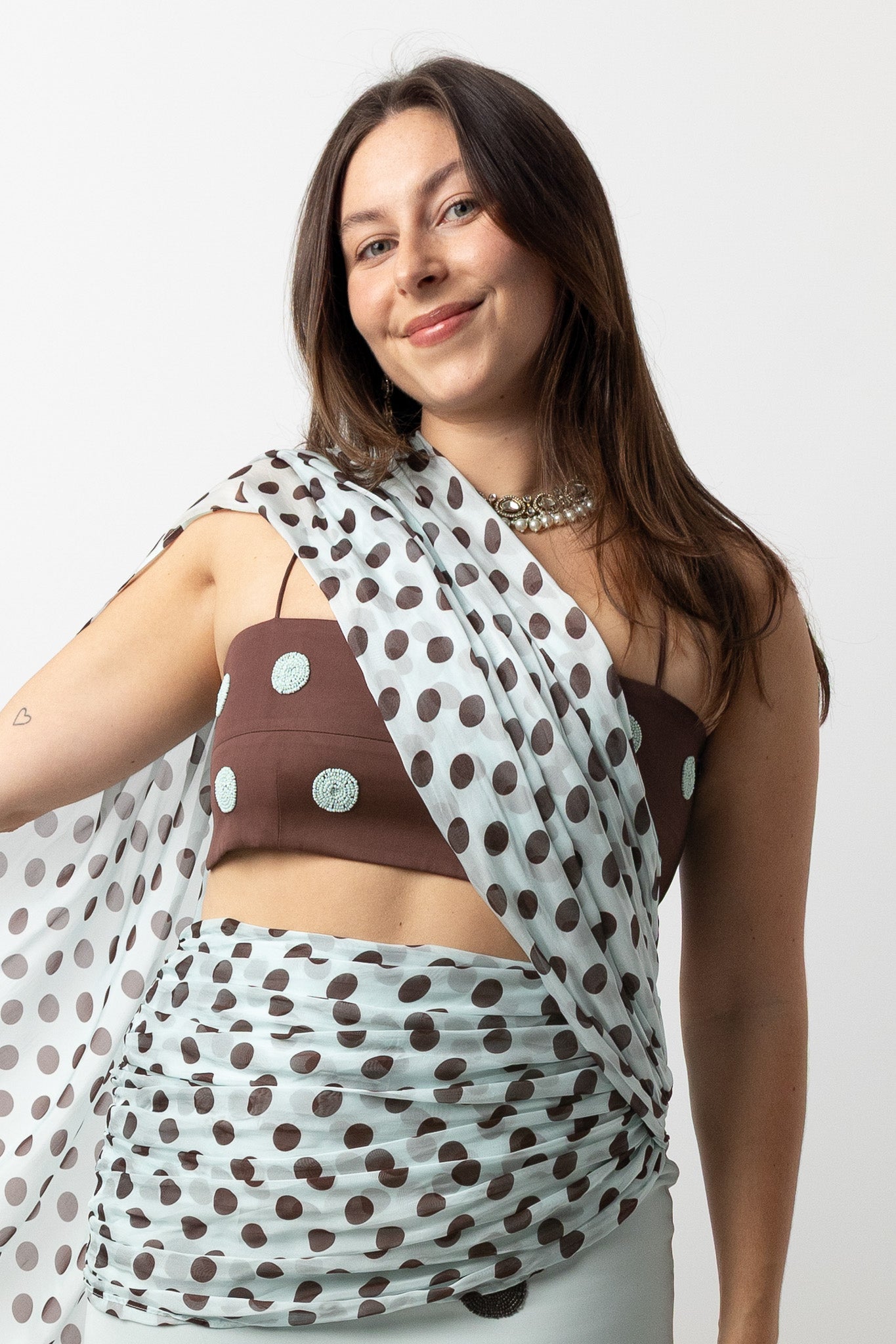 Spot Bralette Sky