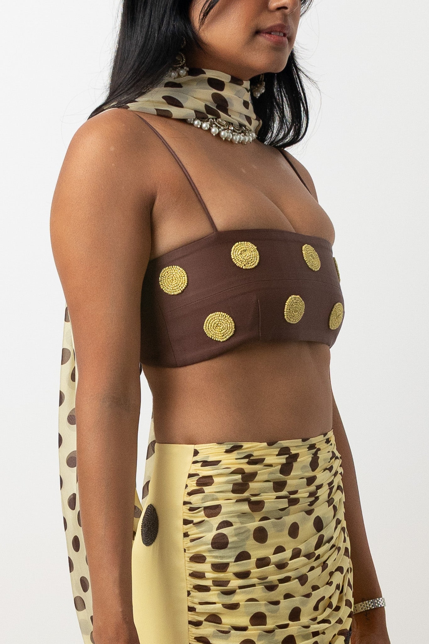 Spot Bralette Butter