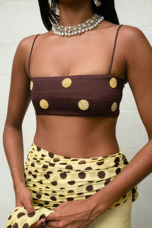 Spot Bralette Butter