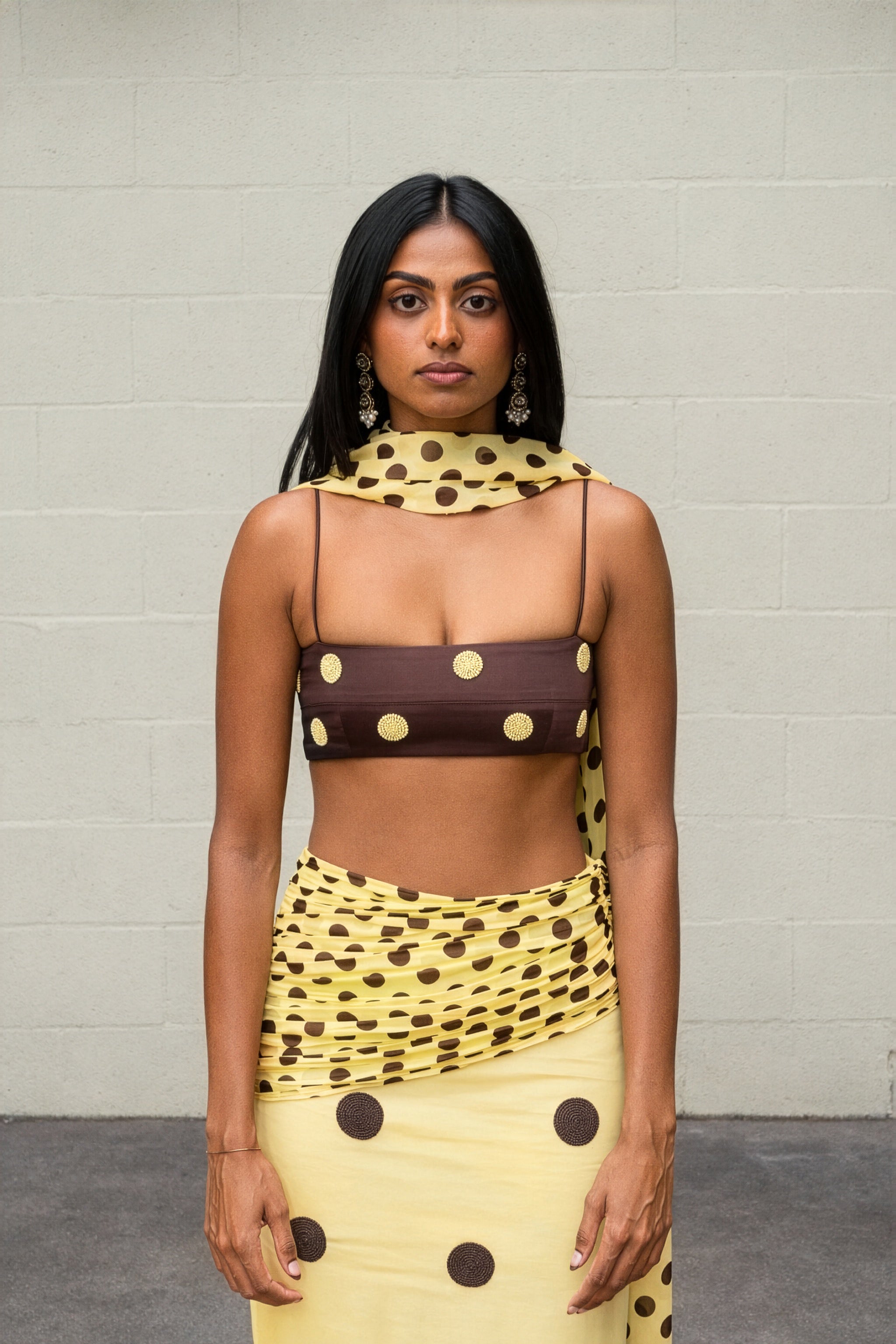 Spot Bralette Butter